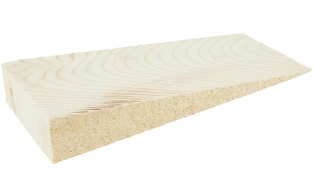 Holz Zollhaus Cale en bois 20 x 8 x 0-3 cm
