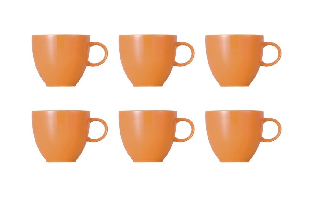 THOMAS Tasse à expresso Sunny Day 80 ml, 6 Pièce/s, Orange