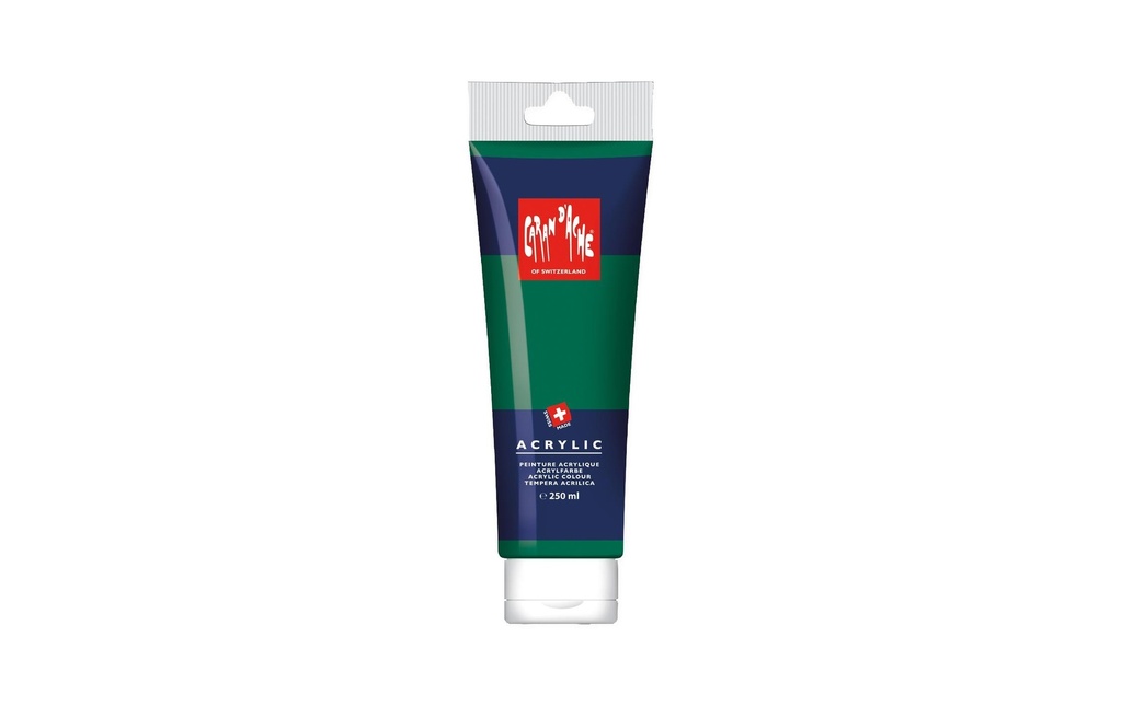 CARAN D'ACHE Acrylic vert émeraude (250 pces)