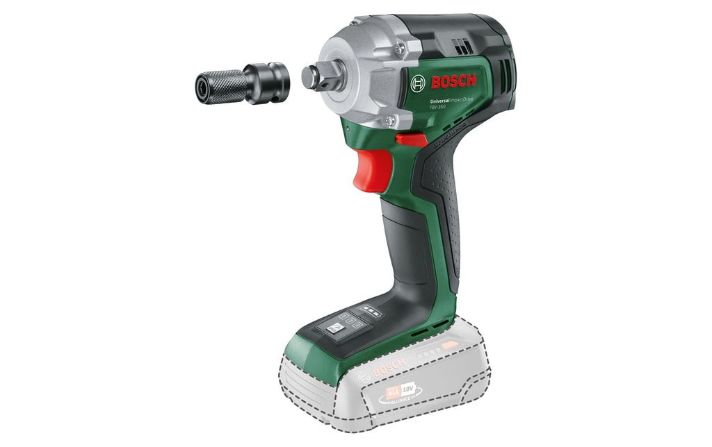 Bosch Clés à chocs sans fil UniversalImpactDrive 18 V-350