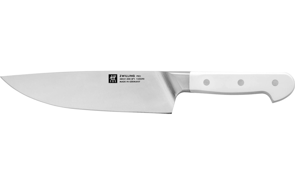 Zwilling Couteau de cuisine Pro le blanc 20 cm