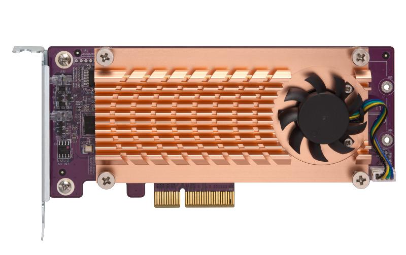 QNAP Carte d’extension  PCIe (Gen2 x 4) NVMe SSD