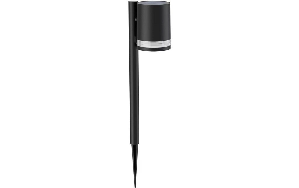 Philips Solar Fyce lampe de socle Spiess, capteur de lumière, 2700K, noir