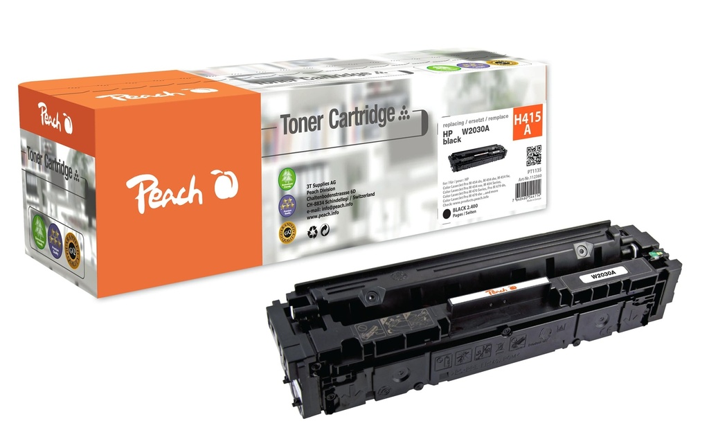 Peach Toner HP Nr. 415A / W2030A noir