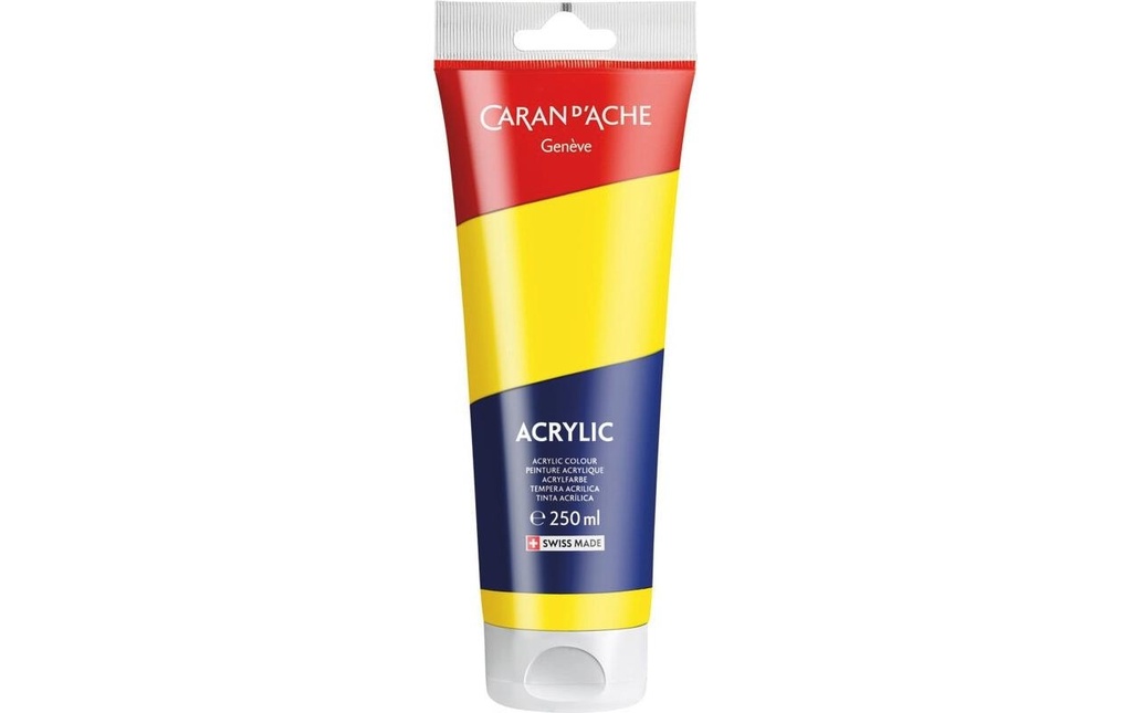 CARAN D'ACHE Acrylic jaune primaire (250 pces)