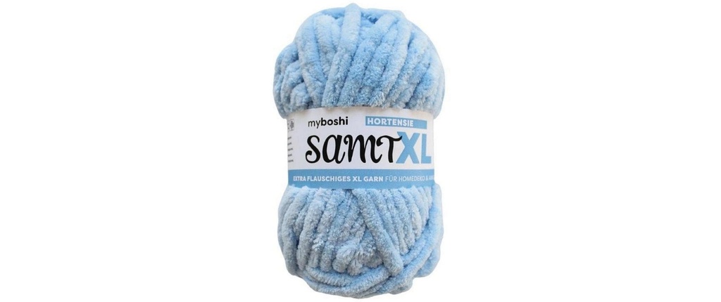 myBoshi Laine Velours chenille XL Hortensia, 100 g, 40 m