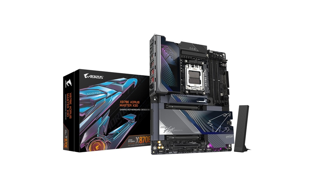 Gigabyte Carte mère X870E AORUS MASTER X3D