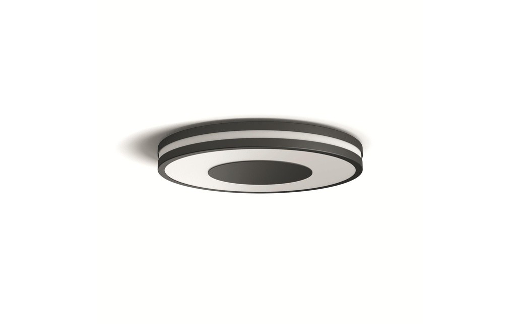 Philips Hue White Amb. Being Plafonnier noir 2400 lm + variateur d'intensité lumineuse