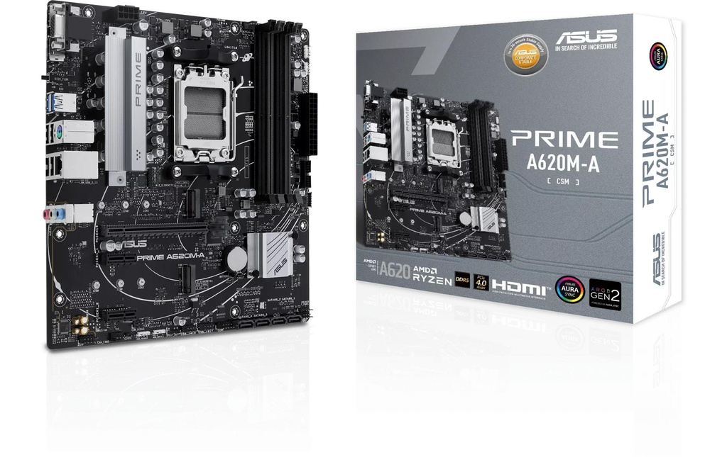 ASUS Carte mère PRIME A620M-A-CSM