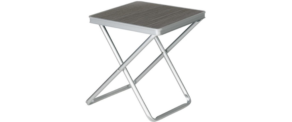 Eurotrail Tabouret de camping Tabouret Campus avec plateau
