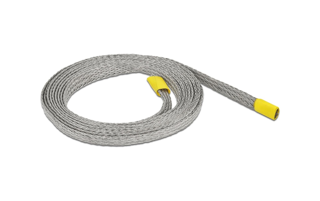Delock Gaine de câble pour écran EMC  2 m x 6 mm Gris