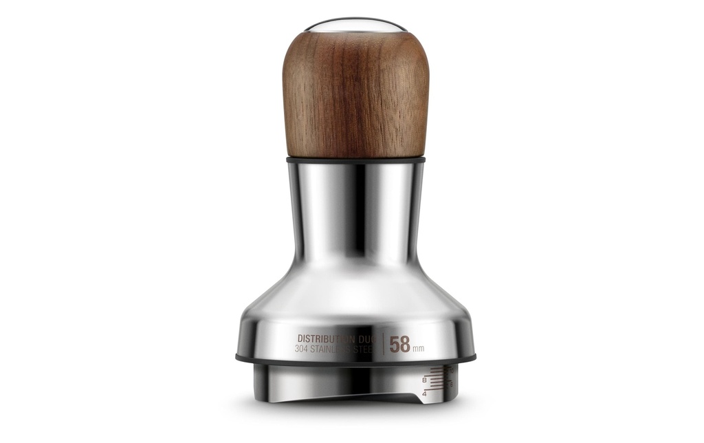 Sage Tamper Distribution Duo brun, 58 mm