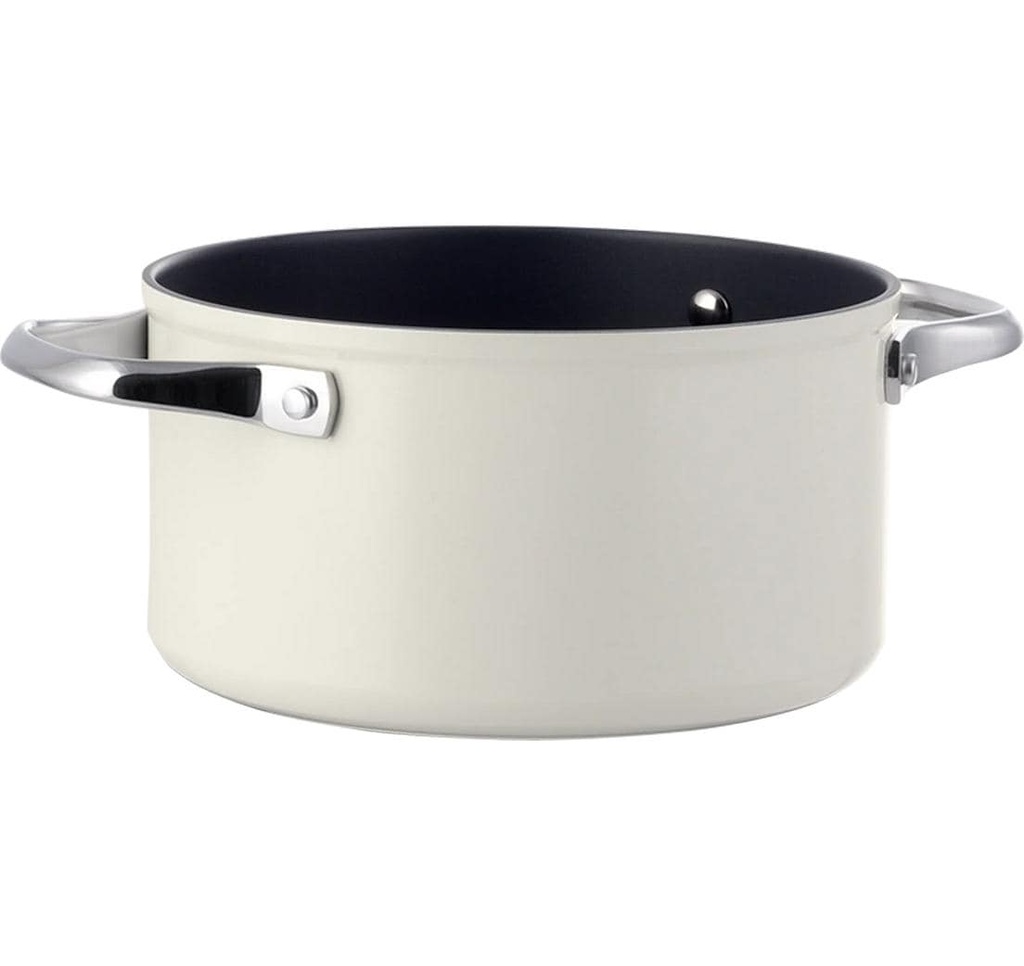 Lunasol Casserole Saturne Terra Ø 20 cm, Creamy 3.4 L