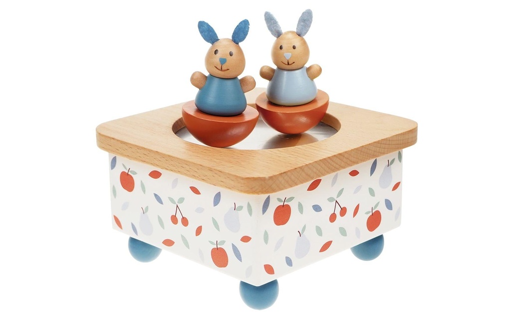Spielba Holzspielwaren Boîte à musique Lapin