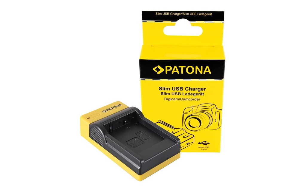 Patona Chargeur Micro-USB Panasonic BLG10