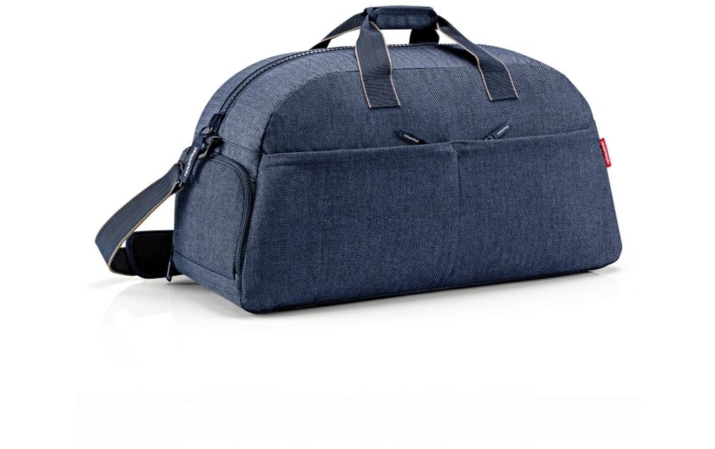 Reisenthel Sac de voyage Overnighter Plus Herringbone Dark Blue