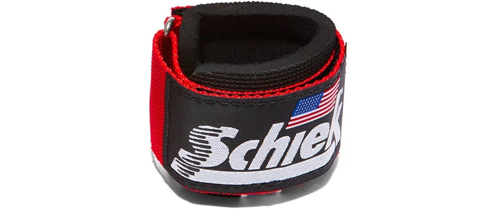 Schiek Sports Repose-poignets Rouge
