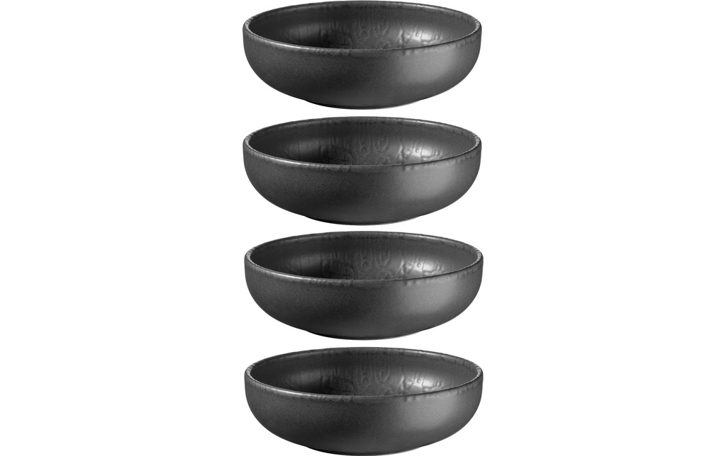 Mäser Bol Tiles UNO 16 cm, 4 pièces, noir