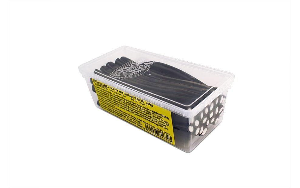 King Regal Bonbons gommeux Mini bâtons de réglisse à la crème 320 g
