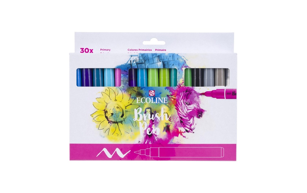 TALENS ECOLINE Brushpen 30pcs Set Basic (30 pces)