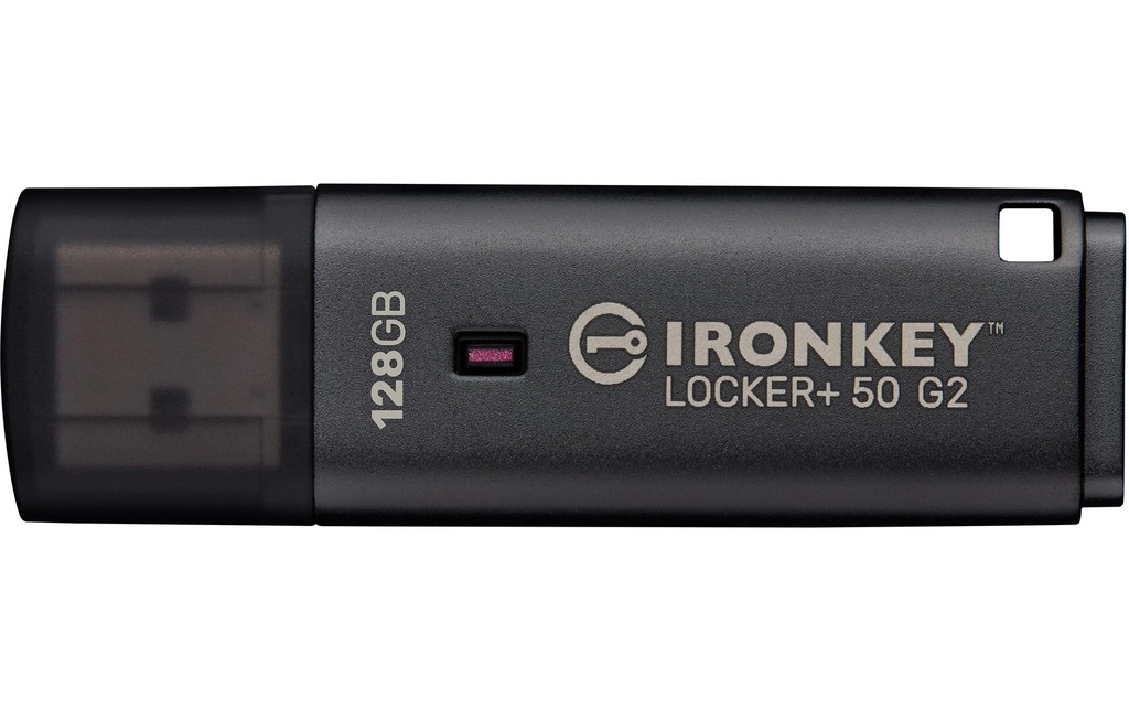 Kingston Clé USB IronKey Locker+ 50 G2 128 GB