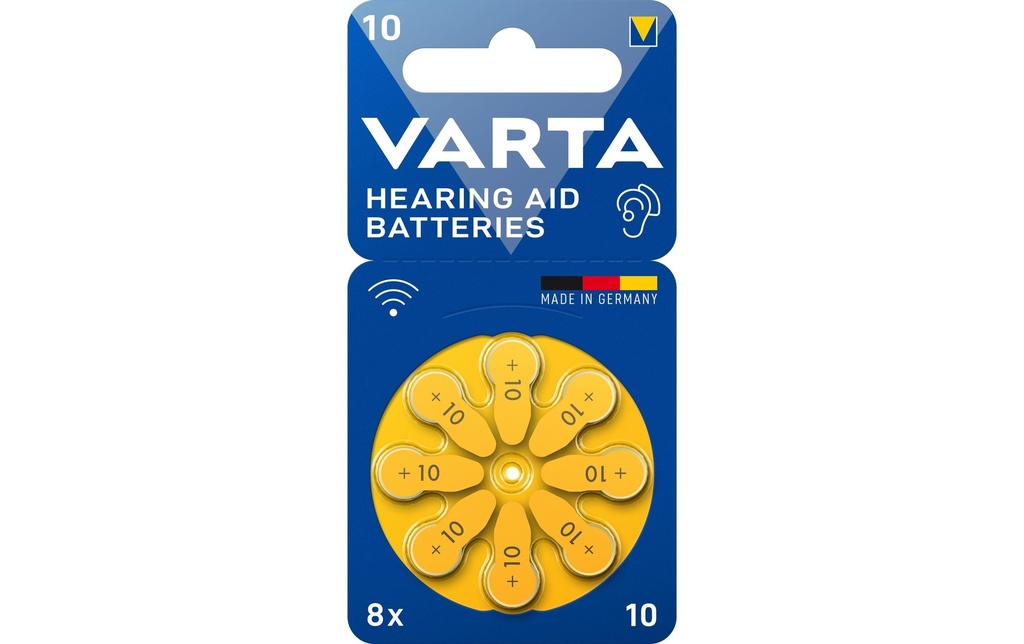 Varta Pile pour Appareils auditif 10 , 8 Pièce/s