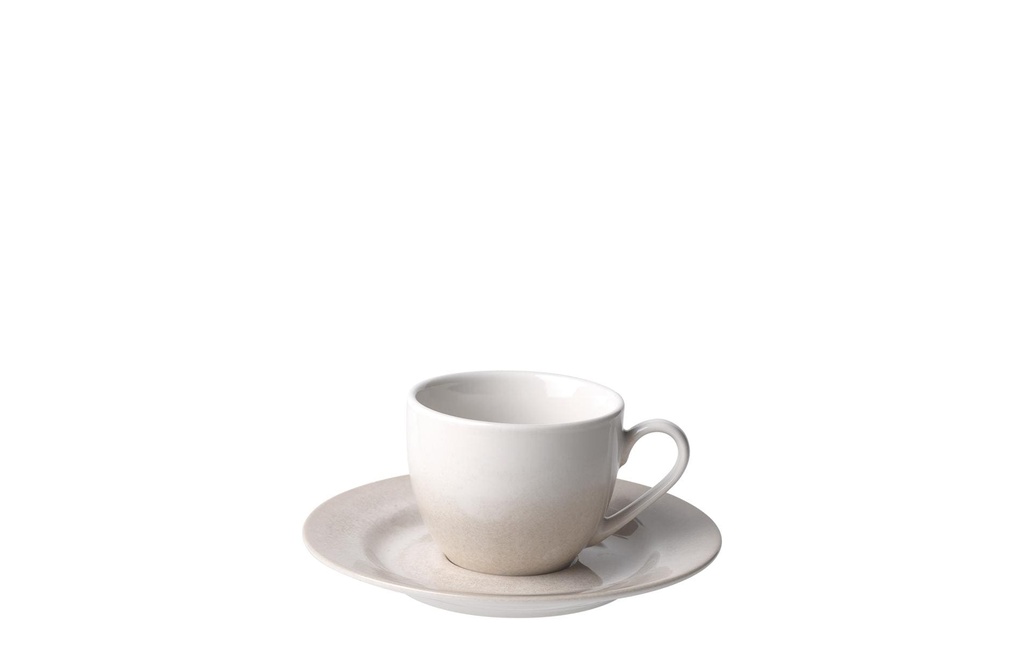Lunasol Tasse à expresso Elements Vulcano Sand 8 pcs.