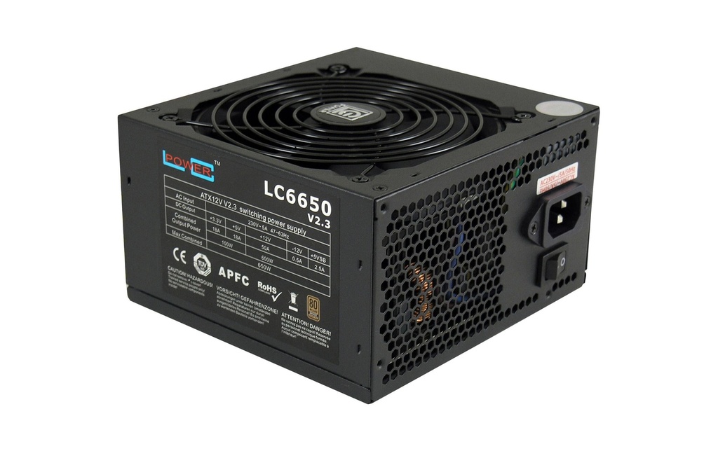 LC-Power Bloc d’alimentation LC6650 V2.3 650 W