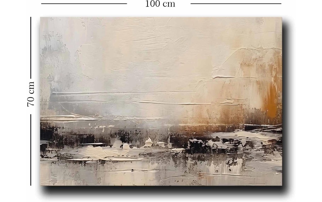 Wallxpert Photo Gris/noir 70x100 cm