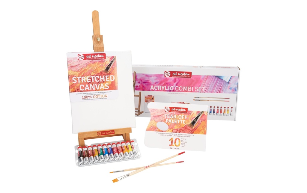 Talens Peinture acrylique Combi 12er Set, multicolore