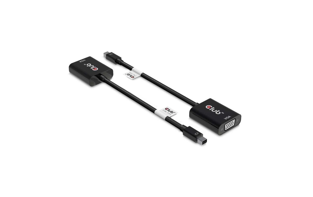 Club 3D Câble adaptateur Mini DisplayPort - VGA
