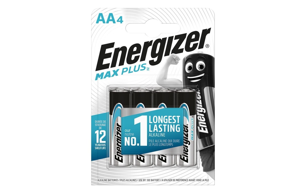 Energizer Pile Max Plus AA , 4 Pièce/s