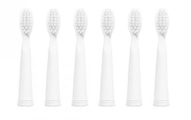 Ailoria Tête de brosse à dents Flash Travel Weiss, 6 Pièce/s