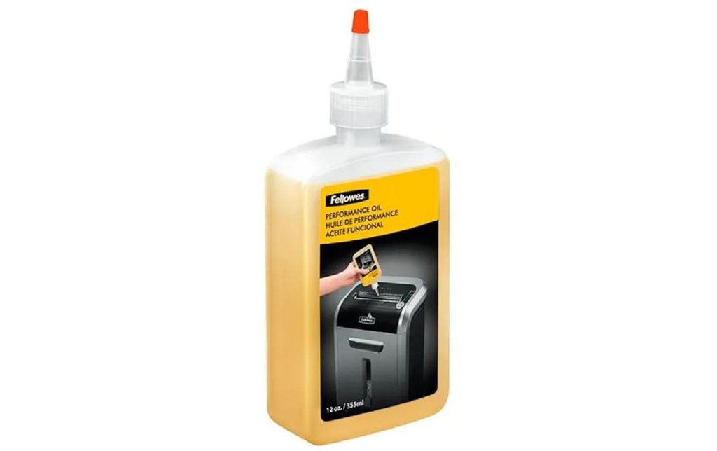 Fellowes Huile spéciale pour déchiqueteuse de documents 355 ml, 1 pièce