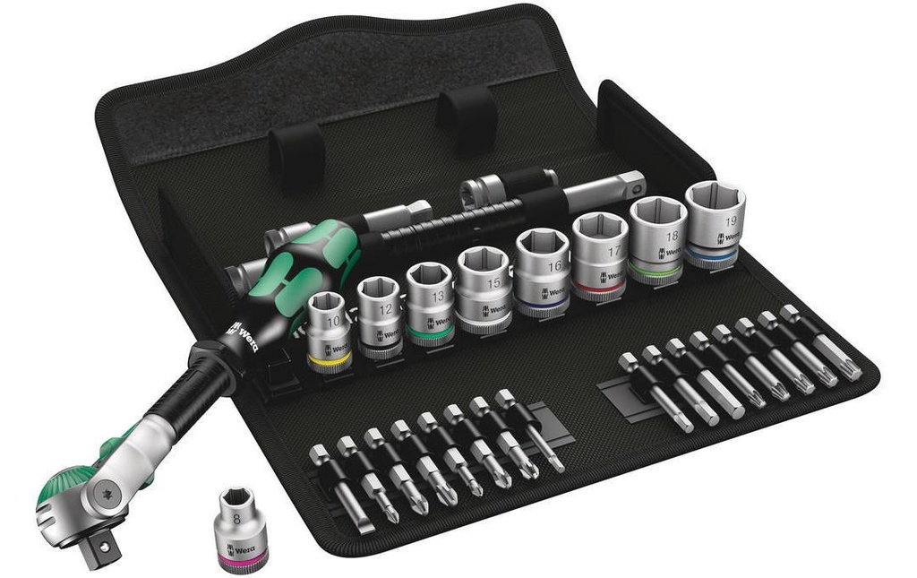 Wera Cliquet 8100 SB 6 Zyklop Speed 3/8