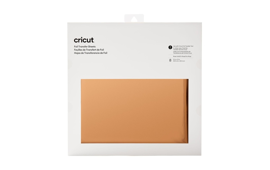 Cricut Film de transfert 30,5 x 30,5 cm Rosé
