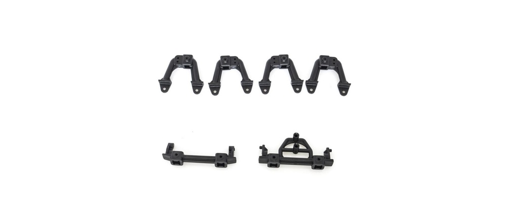 Hobbytech Support pare-chocs et amortisseur CRX