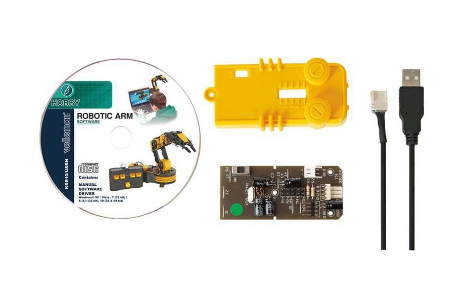 Velleman Ensemble d’accessoires KSR10 Interface USB