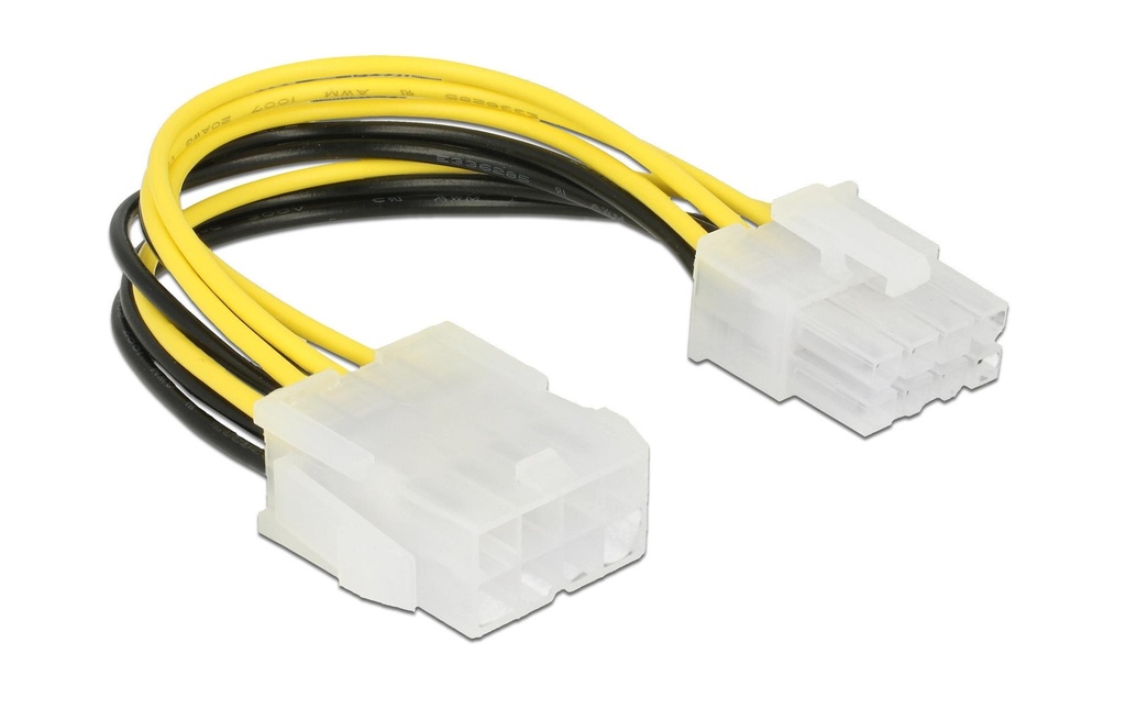 Delock Câble électrique de prolongation 8Pin EPS - 8Pin EPS 15 cm