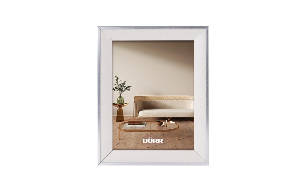 Dörr Cadre photo Villa Blanc mat, 30 x 40 cm