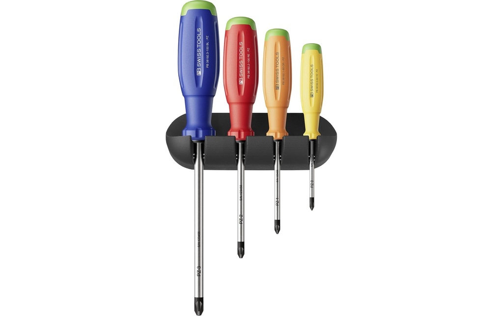PB Swiss Tools Jeu de tournevis PB 38243.H RB RainBow Pozidriv