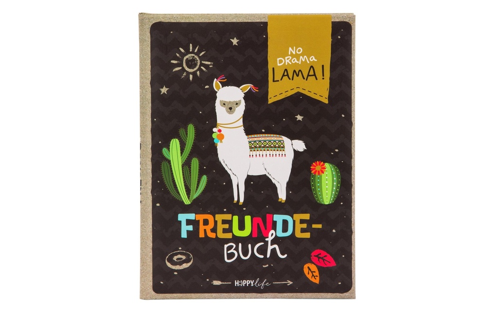 Goldbuch Livre d’amis llama