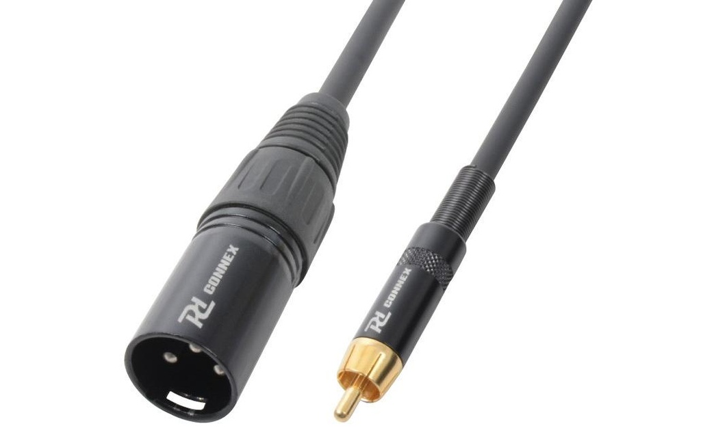 PD Connex CX52-8 XLR 3 pôles, mâle - Cinch 8 m