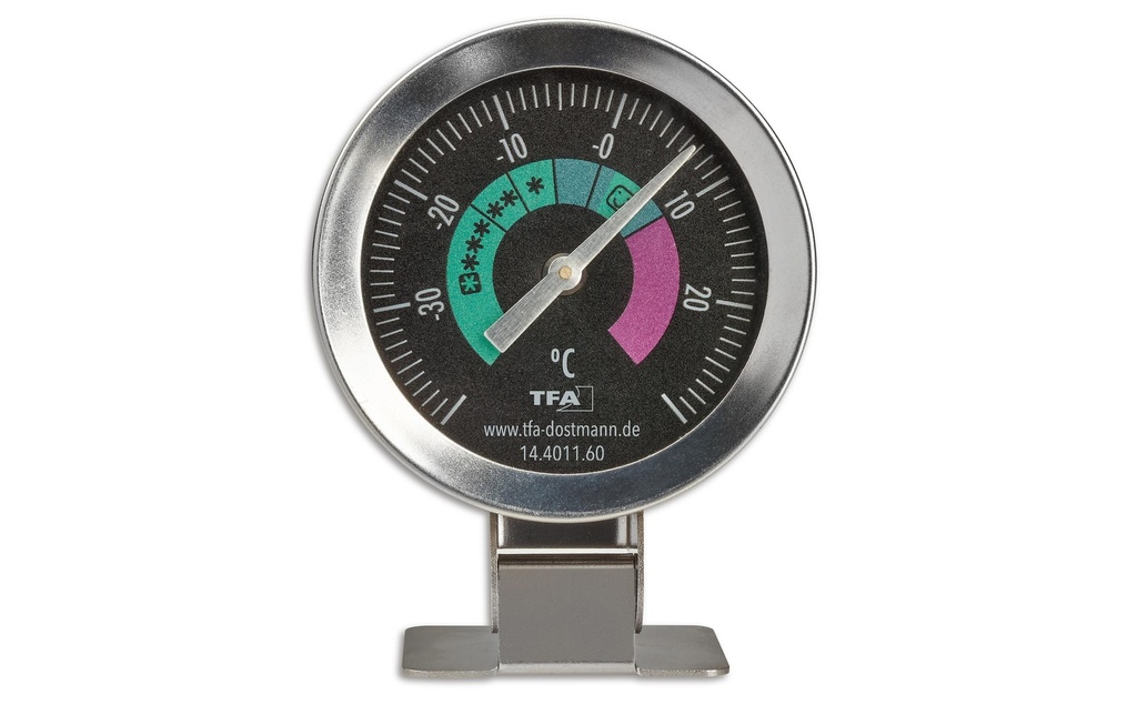 TFA Dostmann Thermomètre de congélation/de réfrigération Argent