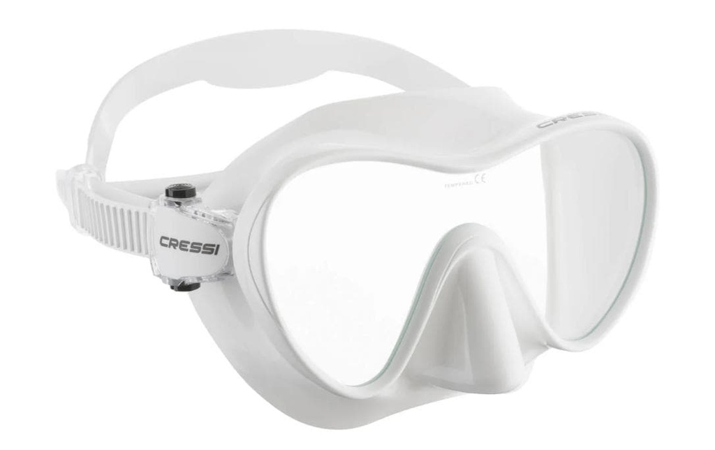 CRESSI Masque de plongée F1 Blanc