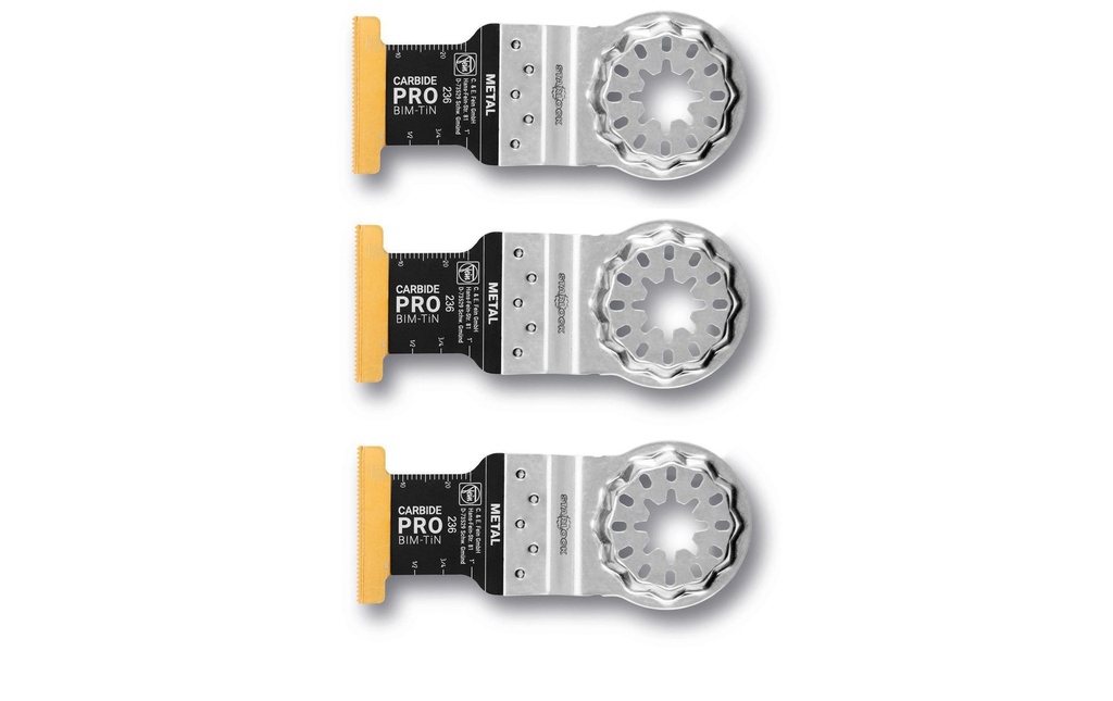 Fein Lame de scie E-Cut Carbide Pro 45x35 mm 3 pièces