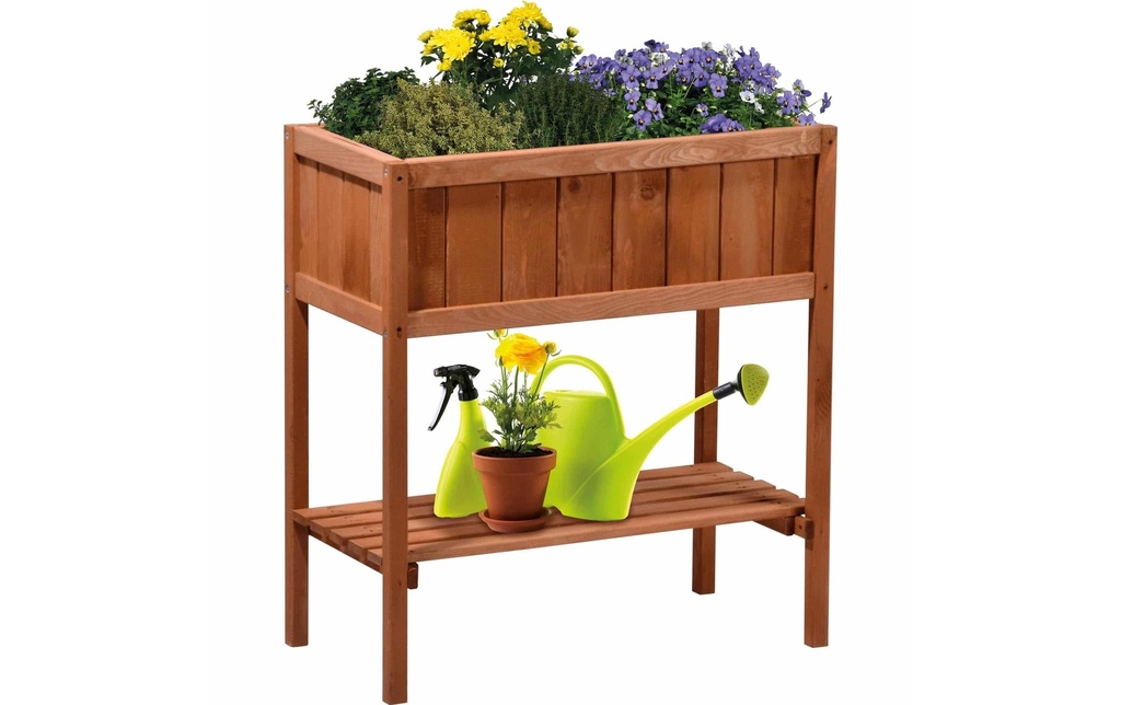 dobar Jardinière surélevée avec tablette