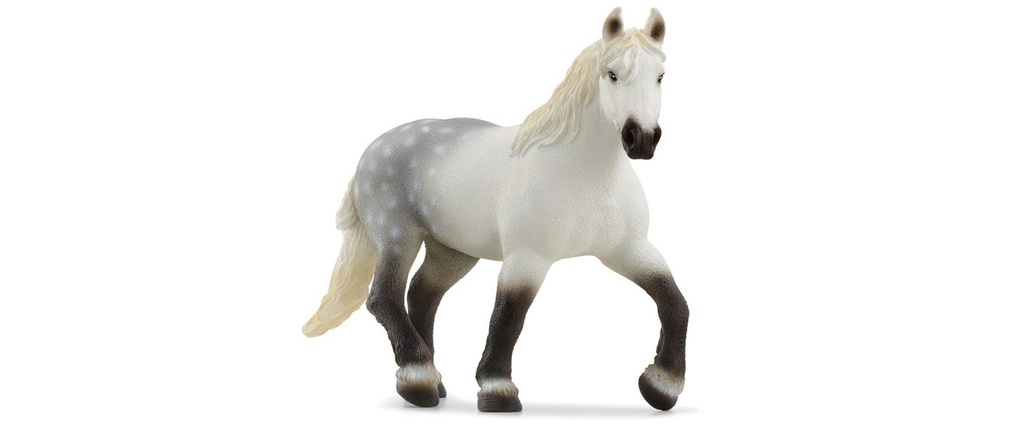 Schleich Figurine de jeu Farm World Jument percheronne