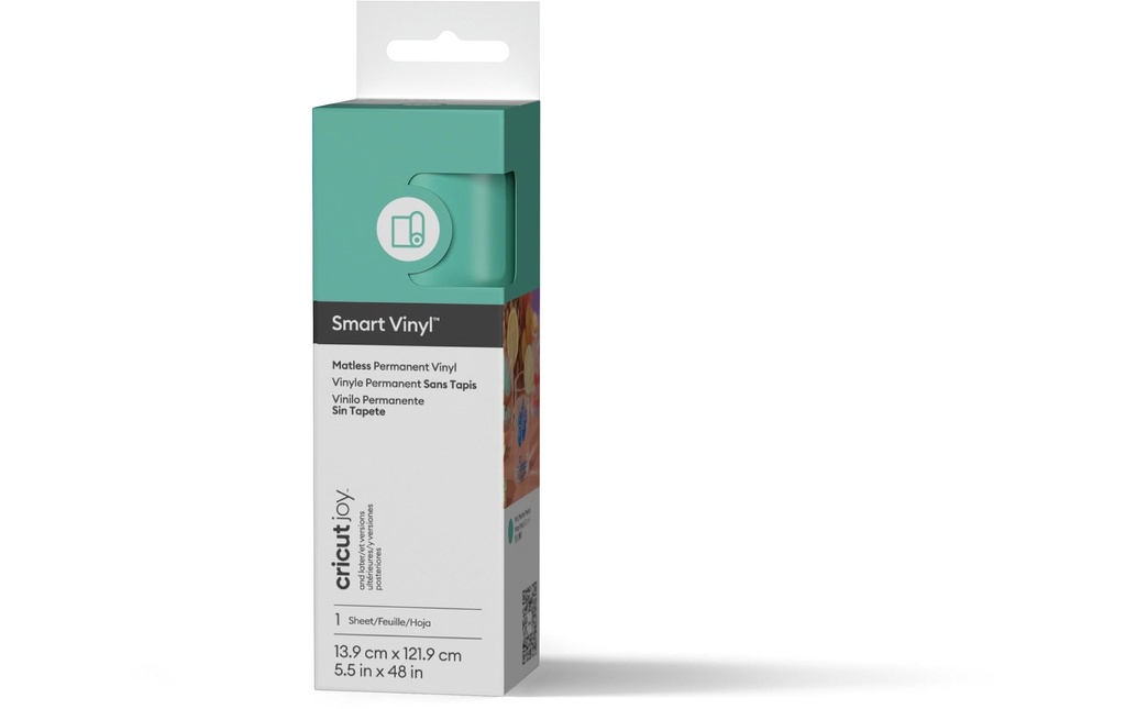 Cricut Film de vinyle Joy Permanent 13.9 x 121.9 cm, Menthe