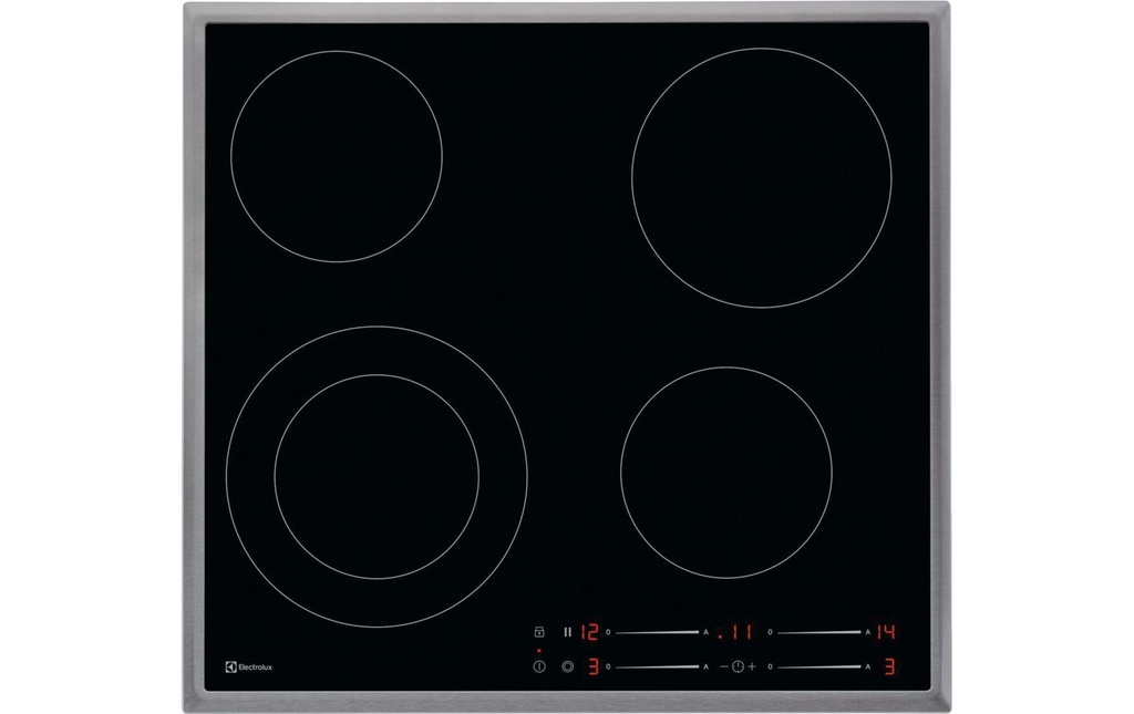 Electrolux Plaques de cuisson électriques GK56TSCN  À plat